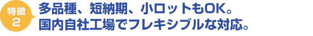 企画から製品化までを一貫体制で構築